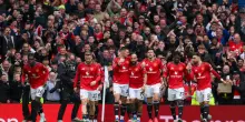 Calcio: 3-2 al Liverpool, il Manchester United torna in Champions League