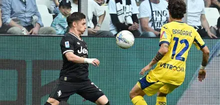 Juventus-Verona termina 1-1. Al gol di Bowie risponde Vlahovic CRONACA e&nbsp; FOTO