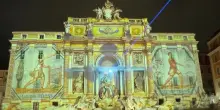Roma, gli Internazionali d'Italia si "presentano" dalla Fontana di Trevi