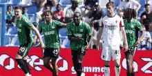 Serie A: Sassuolo-Milan 2-0