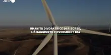 Umanita' divoratrice di risorse, gia' raggiunto l'Overshoot Day