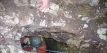 Speleologo incastrato a 120 metri di profondit&agrave; in una grotta nel Cuneese
