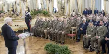Mattarella: 'L'Esercito &egrave; fondamentale per salvaguardare l'indipendenza del Paese'