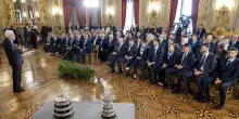 Mattarella: 'Il tennis italiano protagonista nel mondo. Figure come Zanardi illuminano il nostro sport'