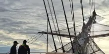Vespucci pronto a salpare verso gli Usa, per i 250 anni di Indipendenza