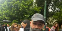 Protesta di artisti contro il "genocidio a Gaza" ai Giardini della Biennale