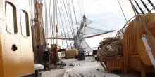 Vespucci pronto a salpare verso gli Usa, per i 250 anni di Indipendenza