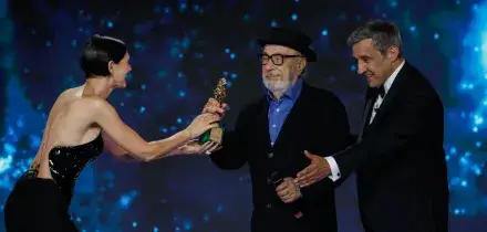 Ai David ovazioni per Gianni Amelio premio alla carriera e Vittorio Storaro premio Cinecitt&agrave;