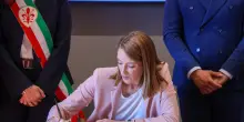 Metsola a Firenze visita la Andrea Bocelli Foundation