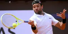 Internazionali: Berrettini subito fuori, ko al 1/0 turno con Popyrin