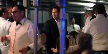 Per Rubio e la moglie cena nel cuore di Roma tra sicurezza e curiosi FOTO