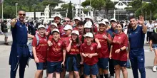 Internazionali: i ragazzi di Caivano al Foro Italico