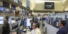 Borsa: Milano frena e Francoforte gira in calo con Wall Street