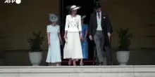 Ricevimento reale a Buckingham Palace con William e Kate