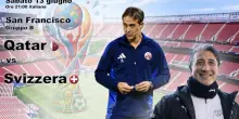 Girone B: Qatar-Svizzera in campo alle 21 DIRETTA