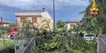 Maltempo in Fvg, un centinaio le richieste di soccorso ai vigili del fuoco