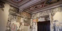 Scoperti nella Biblioteca di Leopardi affreschi databili tra il '500 e il '600