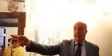 Papetti 'affresco di Casa Leopardi a Recanati dialoga con il cantiere di Loreto'