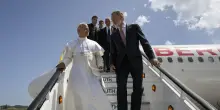 Il papa torner&agrave; a Roma con l'aereo del re di Spagna