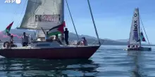 Imbarcazioni navigano sul Lago di Ginevra per Gaza: protesta in vista del G7