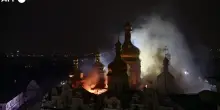 Missili e droni russi su Kiev, vittime e feriti