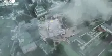 Kiev, le immagini aeree della cattedrale patrimonio Unesco dopo l'attacco russo