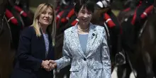 Meloni accoglie la premier giapponese Takaichi. 'Alleati strategici, Sanae un'amica'