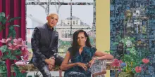Barack e Michelle, alle voci di crisi rispondono con il primo ritratto di coppia