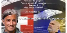 Mondiali: Svizzera-Bosnia Erzegovina DIRETTA e FOTO