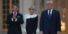 Trump, 'sono molto contento di essere a Versailles'