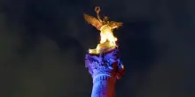 Mondiali: i tifosi colombiani in festa a Citt&agrave; del Messico