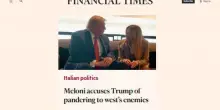 Lo scontro tra Trump e Meloni sui media internazionali