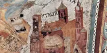 Padre Fortunato, la parola Ytalia in affresco di Cimabue nella Basilica di Assisi