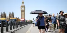 Ondata di afa in Europa, in Gran Bretagna previsti picchi record fino a 39 gradi