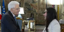 Locatelli, ricevuta al Quirinale dal presidente Mattarella
