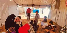 A Torino le paure e le speranze dei bimbi di Gaza nei loro disegni