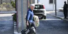 Alemanno fuori da Rebibbia: 'Esco dal carcere innocente'
