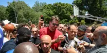 Doncic da San Lorenzo al Campidoglio, incontro col sindaco