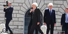 Gli 80 anni della Costituente, Mattarella alla Camera. Visita la mostra con Fontana, La Russa e Meloni