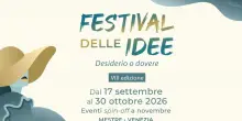 Festival delle Idee 2026, oltre 40 eventi con tra gli ospiti Maraini, Mannoia, Buttafuoco