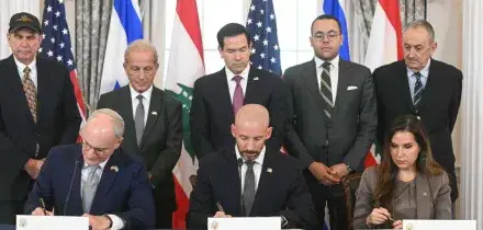 Libano, Israele e Usa hanno firmato l'accordo quadro