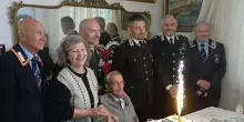 Addio al brigadiere Patani morto a 109 anni, un pezzo di storia dell'Arma