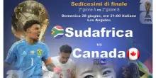 Mondiali: ecco i sedicesimi, al via stasera con Sudafrica-Canada