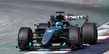 F1: Russell in pole in Austria, Leclerc in prima fila