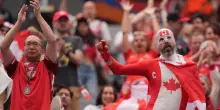 Sudafrica-Canada, l'entusiasmo dei tifosi