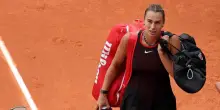Roland Garros: fuori anche Sabalenka, la n.1 saluta Parigi