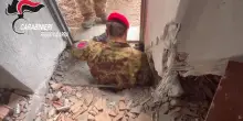 Nella Locride scoperto un bunker segreto con un tunnel di 120 metri