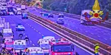 Incidente sull'A1 vicino a Roma, un morto e due feriti gravi