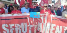 Iniziata la manifestazione della Cgil ad Amendolara