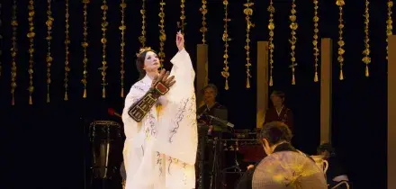 Tra oriente e occidente, Miyagi inaugura la Biennale Teatro con Mugen Noh Othello